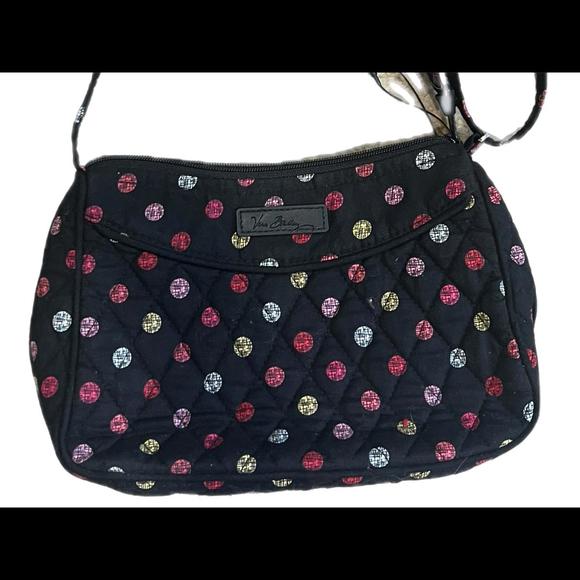 Vera Bradley Little Crossbody (Havana Dots) - Picture 3 of 8